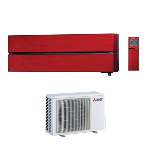 MITSUBISHI ELECTRIC KIRIGAMINE STYLE 3.5 kW - MSZ-LN35VGR - Rubin crvena